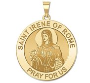 Saint Irene of Rome Religious Medal  EXCLUSIVE 