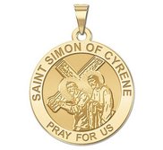 Saint Simon of Cyrene Religious Medal  EXCLUSIVE 