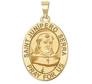 Saint Junipero Serra Oval Medal  EXCLUSIVE 