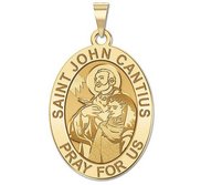 Saint John Cantius Oval Religious Medal  EXCLUSIVE 