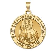 Saint Stephen I King of Hungary Religious Medal  EXCLUSIVE 