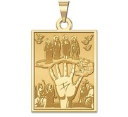 Mano Poderosa Religious Medal  EXCLUSIVE 