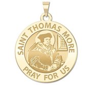 Saint Thomas More Religious Medal  EXCLUSIVE 