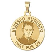 Blessed Augusto Round Religious Medal  EXCLUSIVE 