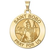 Saint Bobo Round Religious Medal  EXCLUSIVE 