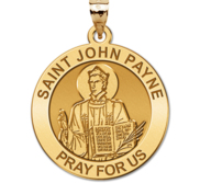 Saint John Payne Round Religious Medal