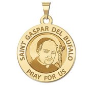 Saint Gaspar del Bufalo Round Religious Medal    EXCLUSIVE 