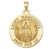 Saint Narcissus Religious Medal   EXCLUSIVE 