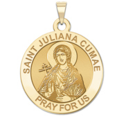 Saint Juliana Cumae Religious Medal   EXCLUSIVE 