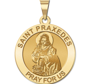 Saint Praxedes Religious Medal  EXCLUSIVE 