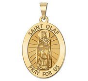 Saint Olaf of Norway Religious Medal     EXCLUSIVE 