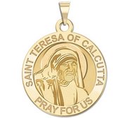 Saint Teresa of Calcutta Religious Medal  EXCLUSIVE  In Laser