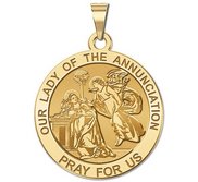 Our Lady of the Annunciation Religious Medal   EXCLUSIVE 