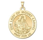 Our Lady of Mount Carmel Religious Medal   EXCLUSIVE 