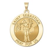 Saint Sebastian Religious Medal  EXCLUSIVE 