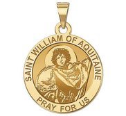 Saint William of Aquitaine Religious Medal    EXCLUSIVE 