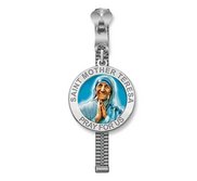 Mother Teresa Religious Zipper Pull