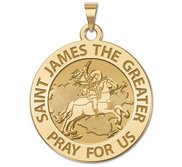 Saint James the Greater Religious Medal  EXCLUSIVE 