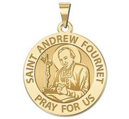 Saint Andrew Fournet Round Medal  EXCLUSIVE 