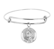  Blessed Mother  Virgin Mary Expandable Bracelet