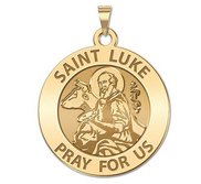 Saint Luke Religious Medal  EXCLUSIVE 