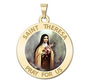 Saint Theresa Religious Medal  EXCLUSIVE 