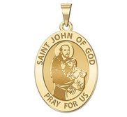 Saint John of GOD Religious Medal  EXCLUSIVE 