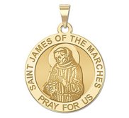 Saint James of the Marches Religious Medal  EXCLUSIVE 