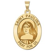 Saint Paulina Medal  OVAL  EXCLUSIVE 