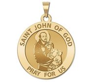 Saint John of GOD Religious Medal  EXCLUSIVE 