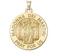 Saint Madonna dei Martiri Religious Medal   EXCLUSIVE 