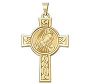 Our Lady of Sorrows Cross Religious Medal  EXCLUSIVE 