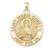 Saint Maria Goretti Religious Medal  EXCLUSIVE 