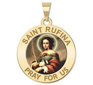 Saint Rufina Religious Color Medal  EXCLUSIVE 