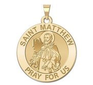 Saint Matthew Religious Medal  EXCLUSIVE 