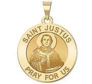 Saint Justus Religious Medal   EXCLUSIVE 