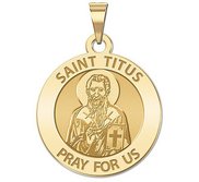 Saint Titus Religious Medal   EXCLUSIVE 