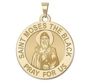 Saint Moses the Black Religious Medal   EXCLUSIVE 