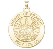 Infant of Prague Religious Medal   EXCLUSIVE 