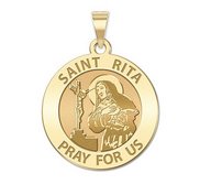 Saint Rita Religious Medal  EXCLUSIVE 