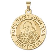 Pope Saint John XXIII Religious Round Medal  EXCLUSIVE 