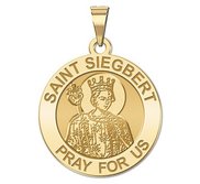 Saint Siegbert Religious Medal  EXCLUSIVE 