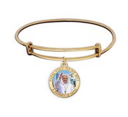 Pope Francis Color Expandable Bracelet W  Papal Visit NY 2015