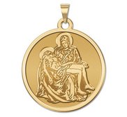 La Pieta Religious Medal  EXCLUSIVE 