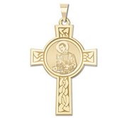 Saint Gerard Cross Religious Medal   EXCLUSIVE 