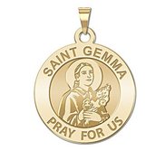 Saint Gemma Galgani Medal   Round  EXCLUSIVE 