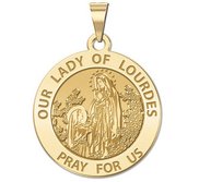 Our Lady of Lourdes Religious Medal   EXCLUSIVE 