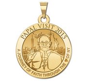 Pope Francis Papal Visit 2015    Journey to the Heart of NY  Embossed Medal