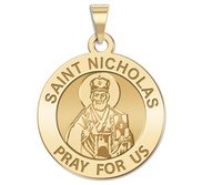 Saint Nicholas Religious Medal  EXCLUSIVE 