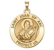 Saint Joan of Arc Religious Medal  EXCLUSIVE 